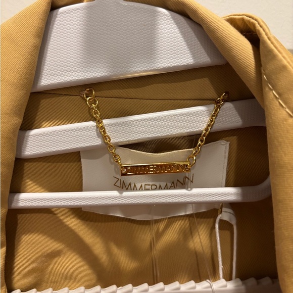 ZIMMERMANN Dancer Cotton-Blend Twill Jacket - Picture 9 of 9